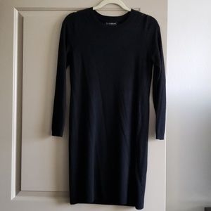 Banana Republic Black Wool Dress